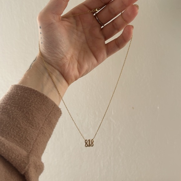 14k Gold 818 Necklace - Picture 4 of 4